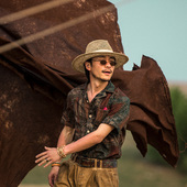 雅痞Vintage夏威夷巴洛克衬衣短袖 SOARIN复古印花古巴领衬衫 男 薄