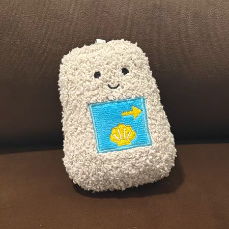 【原创】朝圣之路小石碑毛绒玩具钥匙扣