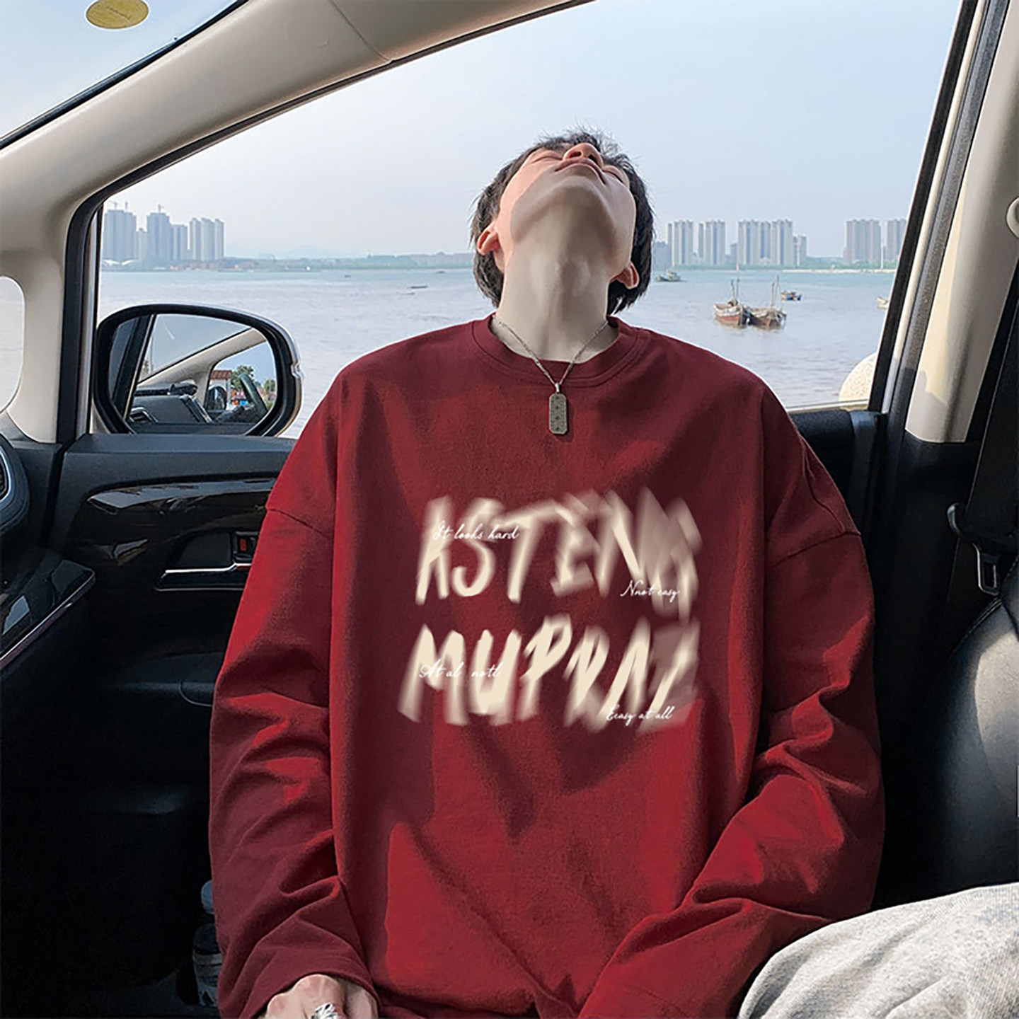 2025秋季新款长袖T恤A336-2-V806V-P38-限价48（纯棉），男装T恤，电商A336-2