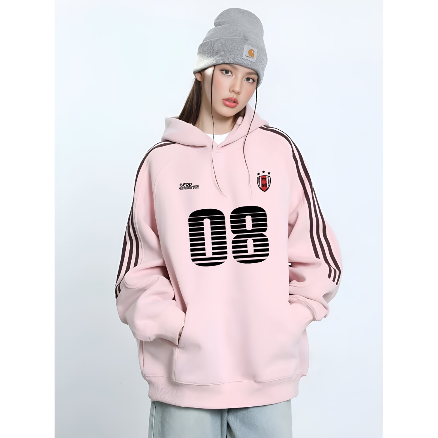 2025连帽卫衣420克华棉A336-2-V676V-特P55（60%棉40%聚酯纤维）,男装卫衣,电商A336-2