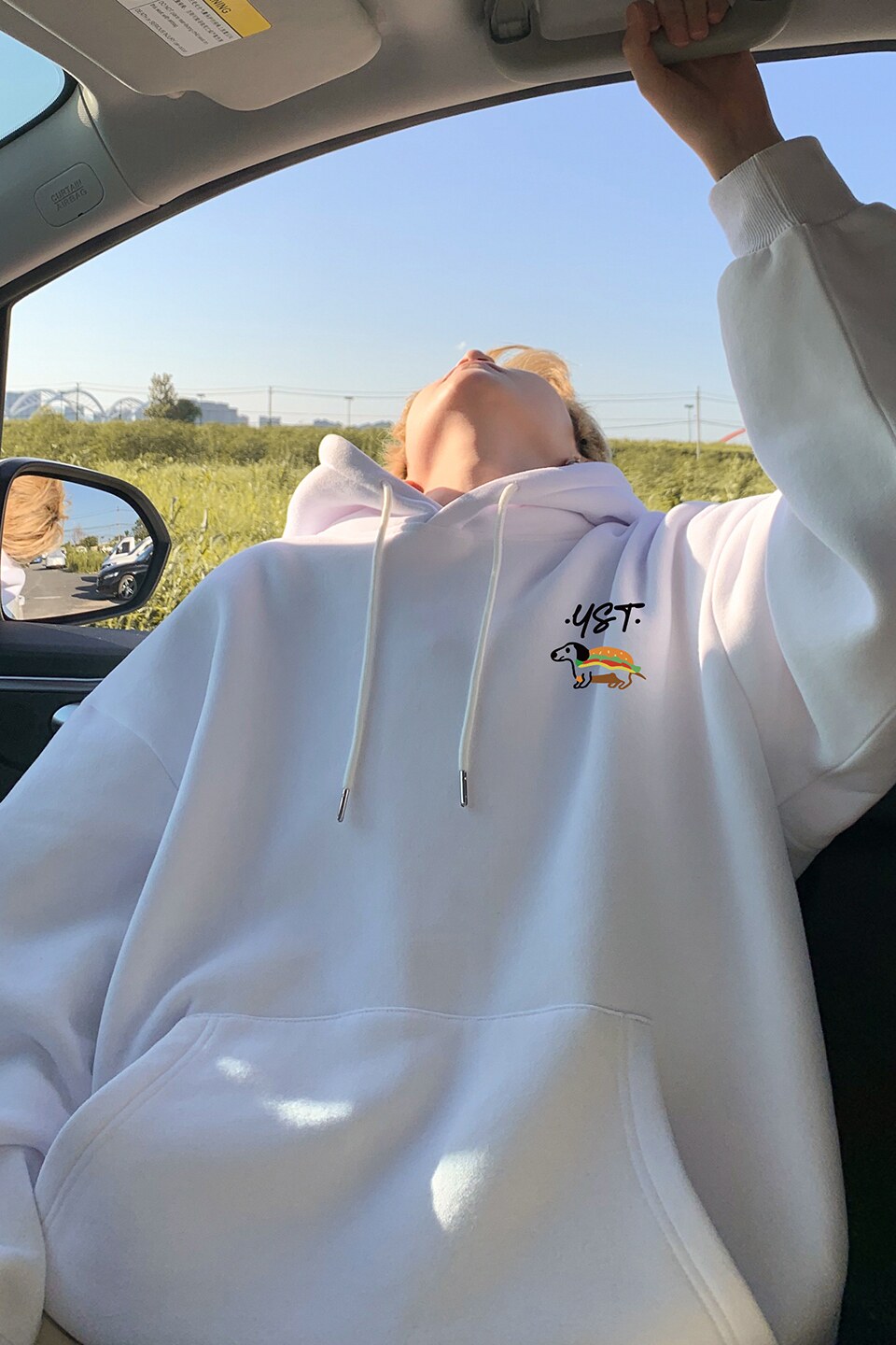 wassuphappy花灰色连帽卫衣男士春秋季潮牌美式硬挺重磅休闲外套,男装卫衣,电商A336-2