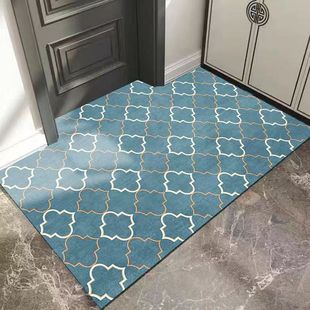 高档硅藻泥入门地垫进门门口地垫吸水防滑大门入户门厅防摔进门垫