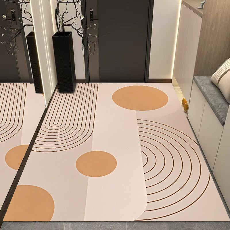 轻奢风入户门地垫简约高端2025新款耐脏免洗pvc防滑进门门垫地毯,居家布艺,入户地垫,淘宝优惠券,粉丝福利购,淘宝优惠卷