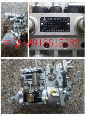 龙口龙泵1937喷油泵扬柴YZ4105ZLQ小型高速泵BH4PM105