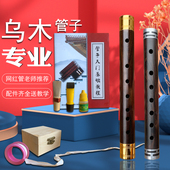 管子乐器初学者乌木镀金箍管成人儿童专业催泪管D降BA大G调送哨片