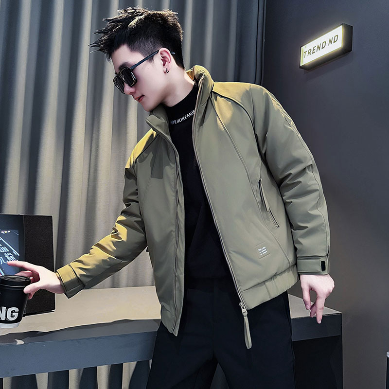 冬季棉衣男士今年流行加厚羽绒服