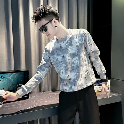 痞帅风卫衣男款今年流行长袖T袖