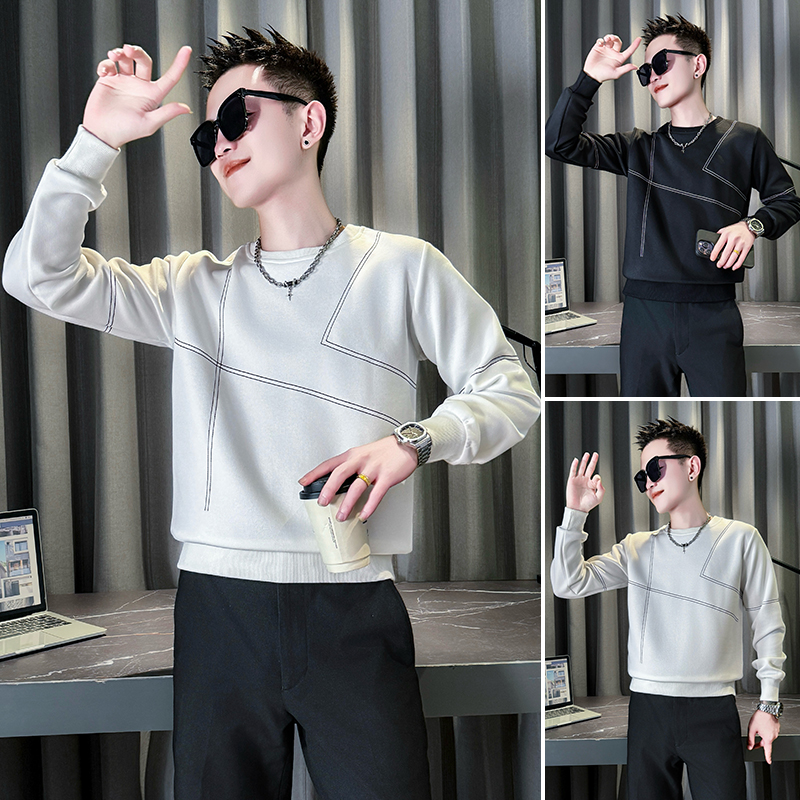 高级感卫衣男今年流行上衣气内搭