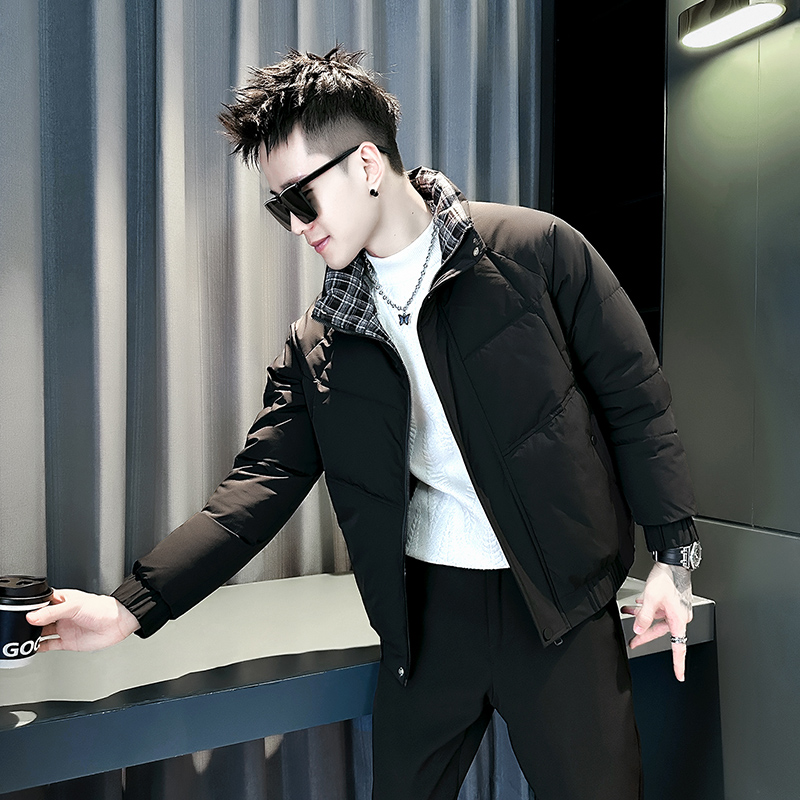冬季假两件棉衣男士今年流行外套