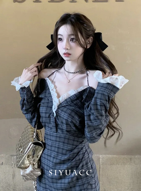 网红同款黑色蝴蝶结发夹侧边夹女