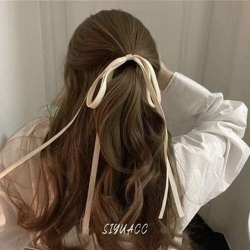 ins蝴蝶结丝带甜美头绳