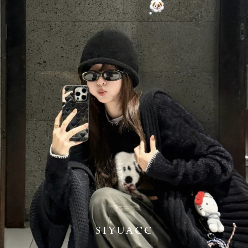 复古黑色冷帽秋冬百搭保暖堆堆帽显脸小包头帽时尚防寒护耳帽子女,服饰配件/皮带/帽子/围巾,帽子,淘宝优惠券,粉丝福利购,淘宝优惠卷