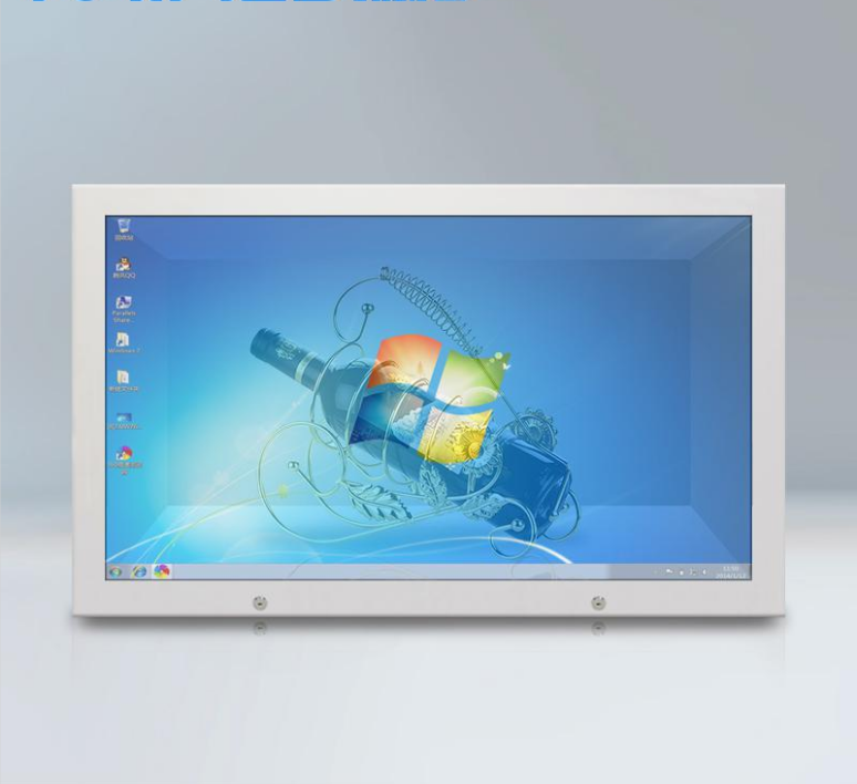 32寸液晶透明电视珠宝红酒珠宝手办智能酷睿安卓电脑触摸互动展柜