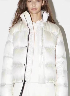 arit-zia羽绒服Ruby泡沫哑光四格宽松保暖鹅绒外套短款面包服女