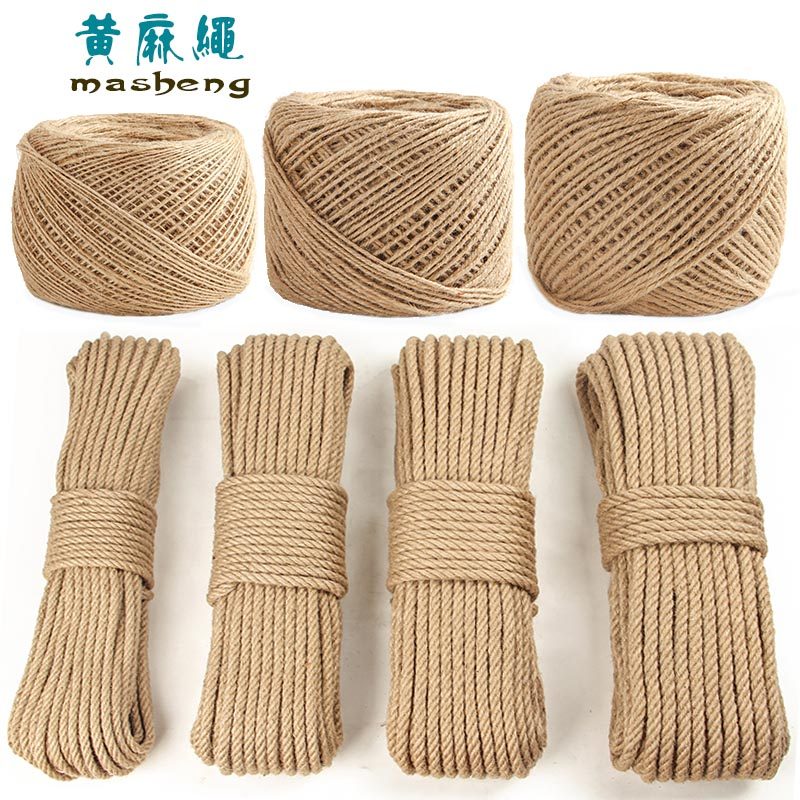 Hemp rope diy manual Hemp rope ornament thickness Hemp rope Photo wall Tag packing Binding Linen thread ropein the Home Fabric , Sew DIY Material,Tools and finished products , Sew DIY Fitting/Accessories/Accessories , Rope  category - from Buy2taobao.com to provide professional Taobao agent buy service