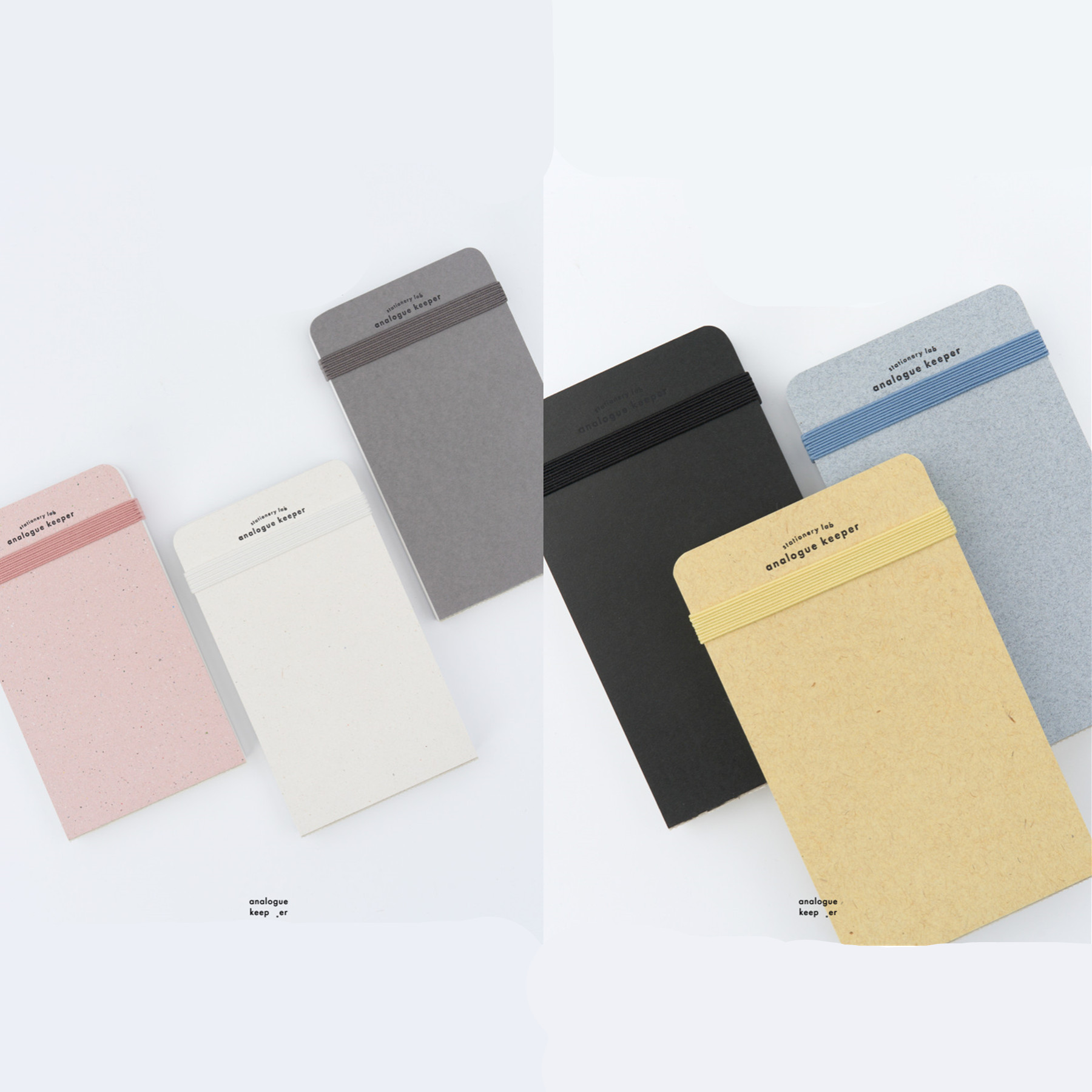 简约韩国周计划绑带记事本子