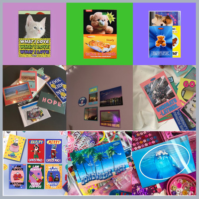 Thence韩国正品POSTCARD系列背景