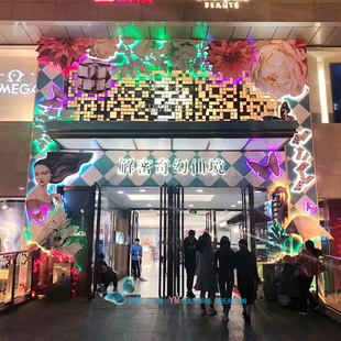 门头门面招牌美化亮化店周年庆典装饰造型霓虹灯艺术灯设计定制
