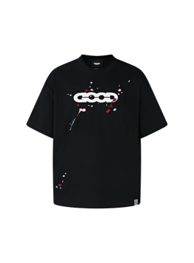 夏季新款国潮GOODBRAND 24S/S Color Jumping 多色泼墨短袖T恤