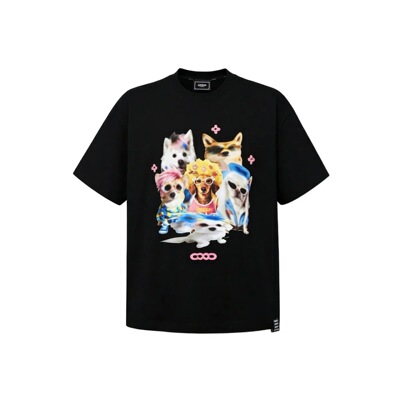 GOODBRAND 2026SS 新款闪粉汪汪队轻奢时尚感短袖 T恤 男女同款