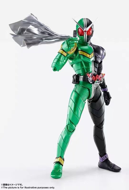 【ks模玩】 万代 shf 真骨雕 假面骑士w 疾风王牌
