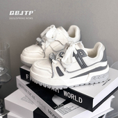 儿童鞋 小白鞋 子男童春款 宝宝百搭休闲鞋 中帮板鞋 Q宝家童品2月新款