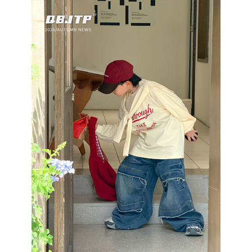 男童长袖T恤秋季中大童韩系ins