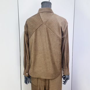 kiton风格 衬衫 复杂剪裁衬衣男 超柔时装 时着春夏多重编织免烫男士
