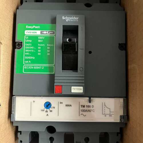 议价施耐德 CVS160N 3P100A 塑壳断路器