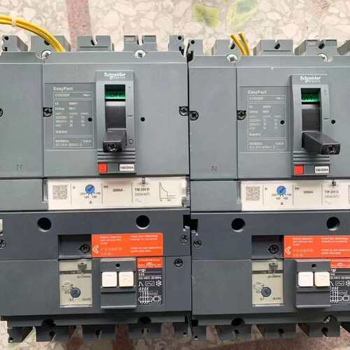议价施耐德CVS250F 4P200A 塑壳断路器带漏电保护