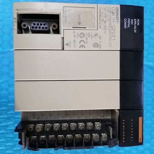 议价欧姆龙PLC CQM1H-CPU21 拆机现货，功能完好