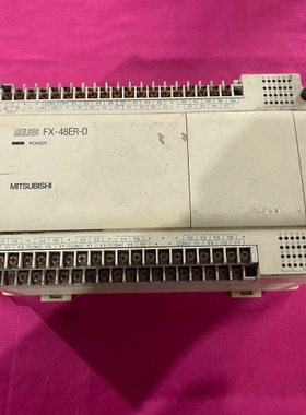 议价三lingPLC FX-48ER-D！，轻微使用痕迹。