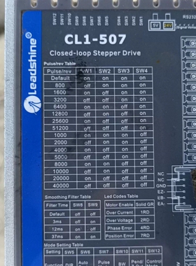 议价CL1-507闭环步进驱动器，配套57CME23-Z电机