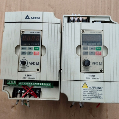 议价台大变频器 VFD015M43B，1.5KW ，件，成色