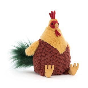 英国jellycat克鲁尼公鸡玩偶毛绒玩具玩偶生日创意礼物情人节新年