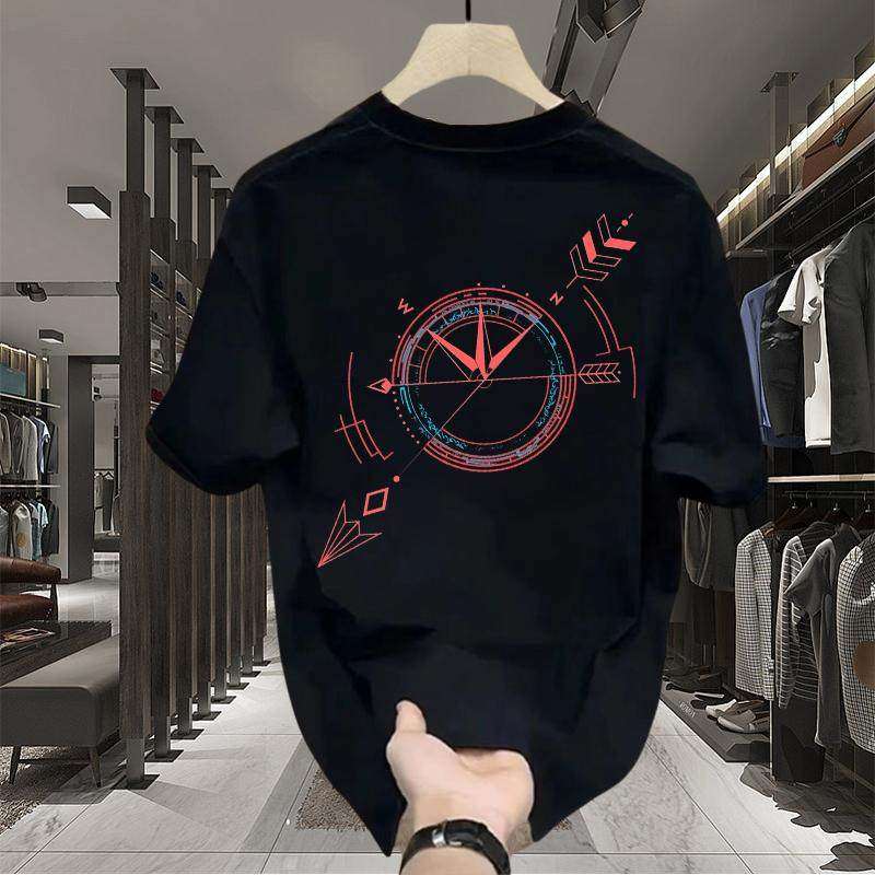 官方正品Mrakeai Kyyds MK美式痞帅男装重磅短袖T恤男士夏季小众i