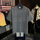 Mrakeai 圆领休闲短袖 Kyyds 官方正品 MK夏季 新款 男士 渲染撞色透气