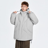 棉服男冬季 官方正品 冲锋外套男 MK美式 连帽冲锋工装 Mrakeai Kyyds