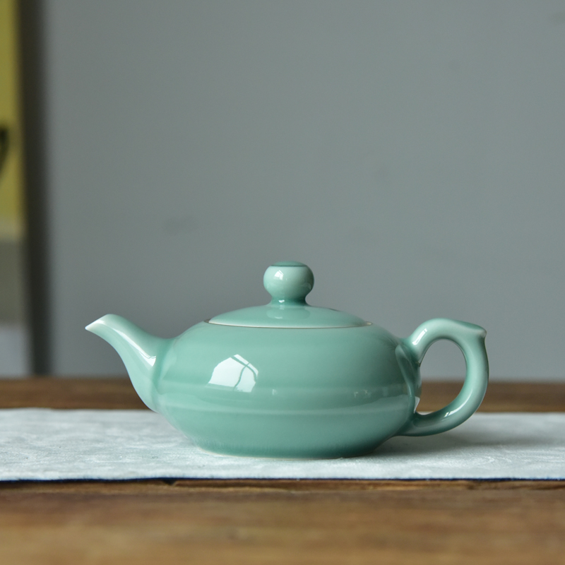 230ml中式简约龙泉青瓷功夫茶壶