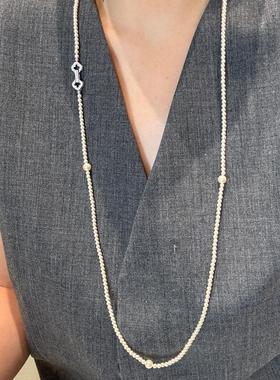 baby干枯珍珠项链s925baby珠