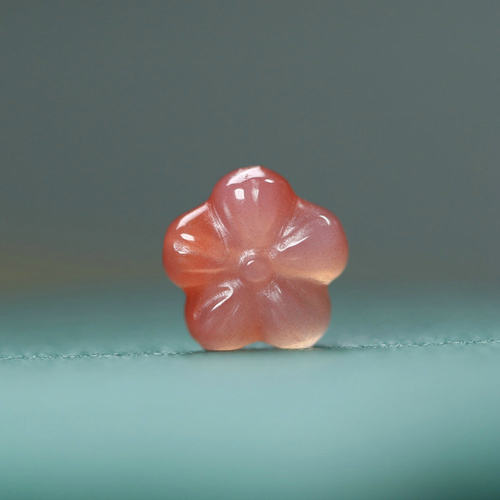 DIY配饰天然南红玛瑙桃花小梅花