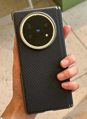 vivoXFold5手机壳折叠屏新款铰链中轴全包防摔磨砂超薄XFold5素皮保护套碳纤维纹外壳高级感网红潮男女款欧美