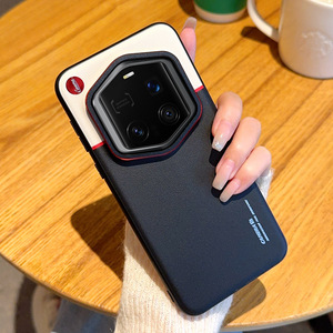 荣耀Magic7RSR手机壳新款全包防摔硅胶磨砂Magic6RSR保时捷设计素皮保护套超薄网红ins风撞色商务外壳男女款