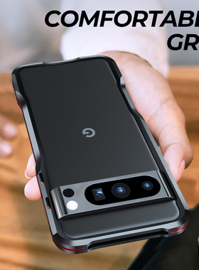 适用谷歌pixel8pro手机壳新款全包防摔金属边框轻超薄google pixel8pro保护套外壳潮牌ins网红个性磨砂铝合金