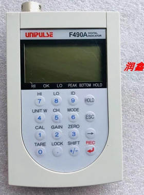 UNIPULSE F490A尤尼帕斯便携式测力仪表包好 无传感器