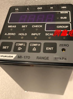 FUKUDA MI-170-16A1-N RANGE 20KPa福田压力表如新【询价】YC1
