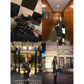 设计感菱格小香休闲短裤 ZONEE 女 人间小香 法式 LEA宋亦雯 行走