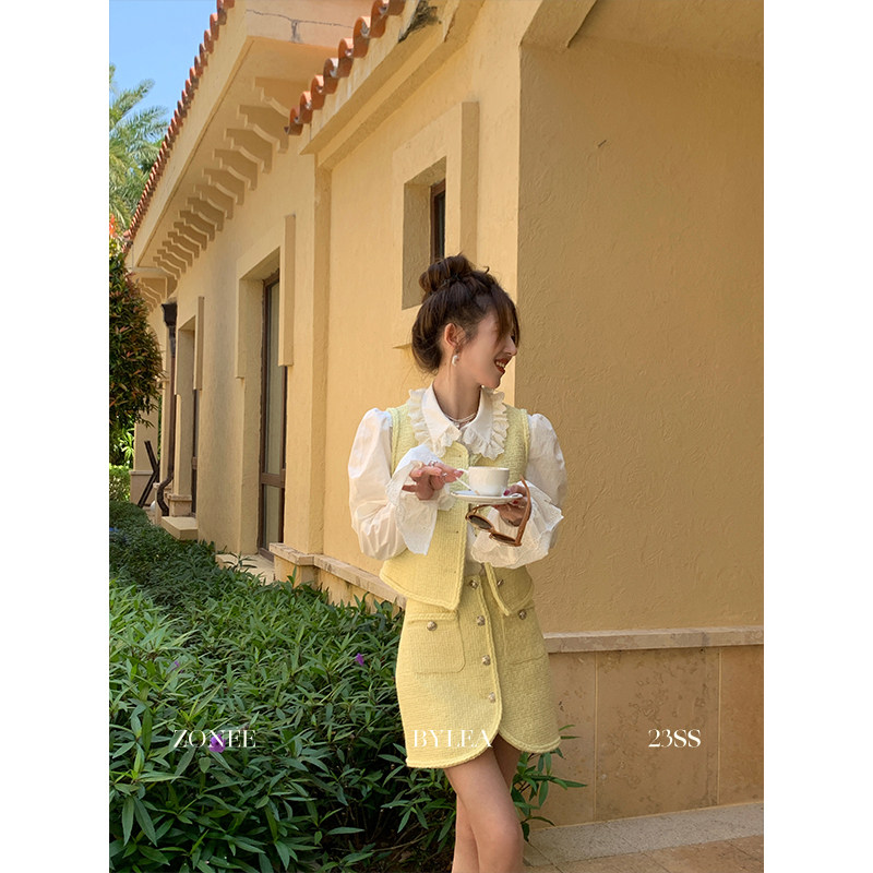 Lea宋亦雯2023年夏季时尚套装