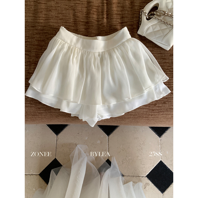 ZONEE/LEA宋亦雯层次感短裙