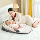 婴儿防吐奶斜坡垫新生儿胃食管反流斜坡枕防溢奶哺乳枕侧睡床中床
